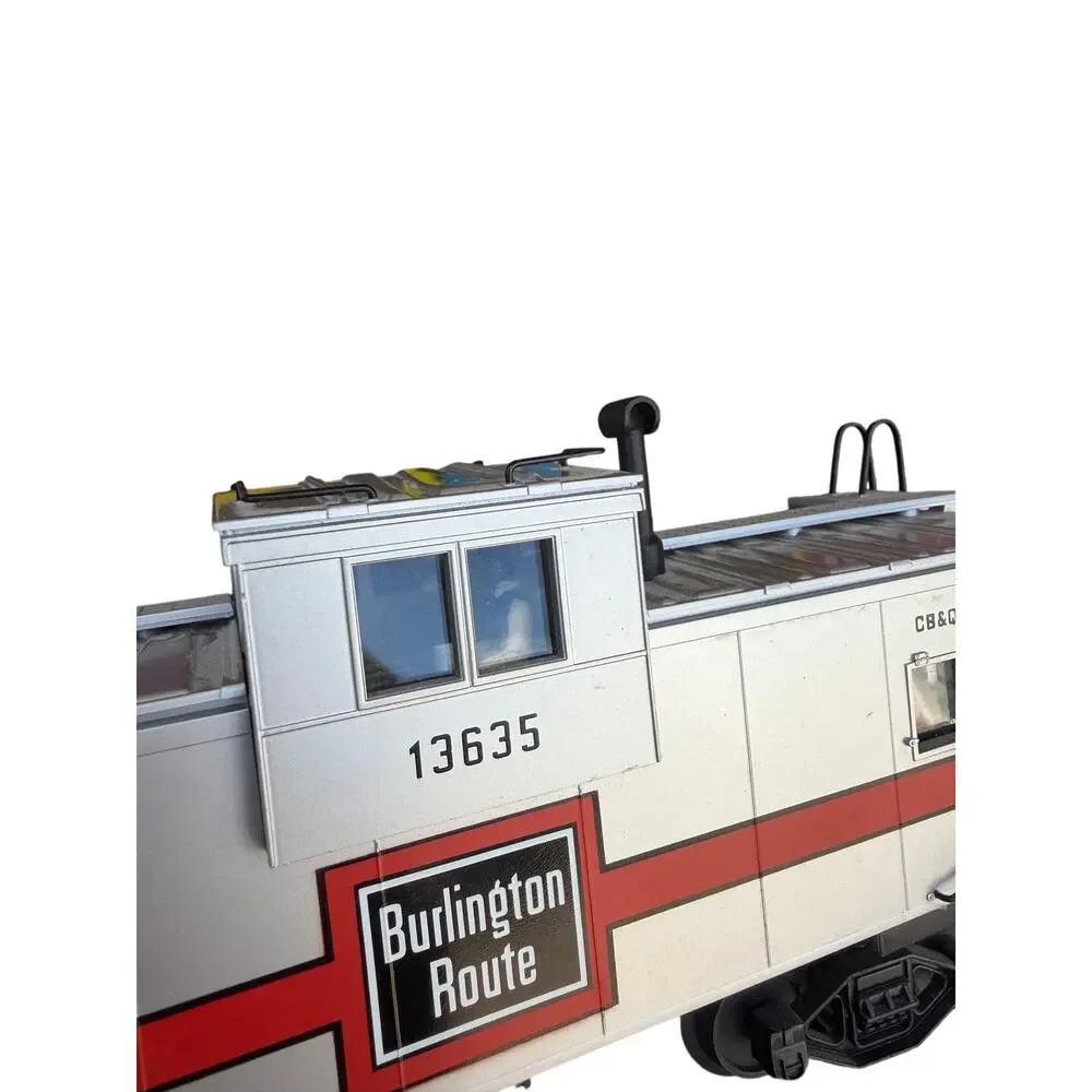 MTH Premier O Scale Burlington Route Extended Vision Caboose